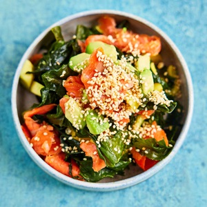 Smoked Salmon and Mango Salad